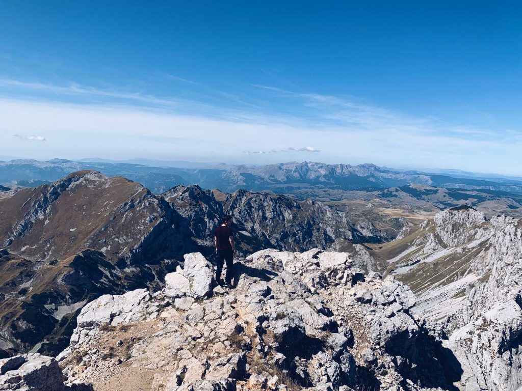 Durmitor Nationalpark Bobotov Kuk Gipfel Montenegro