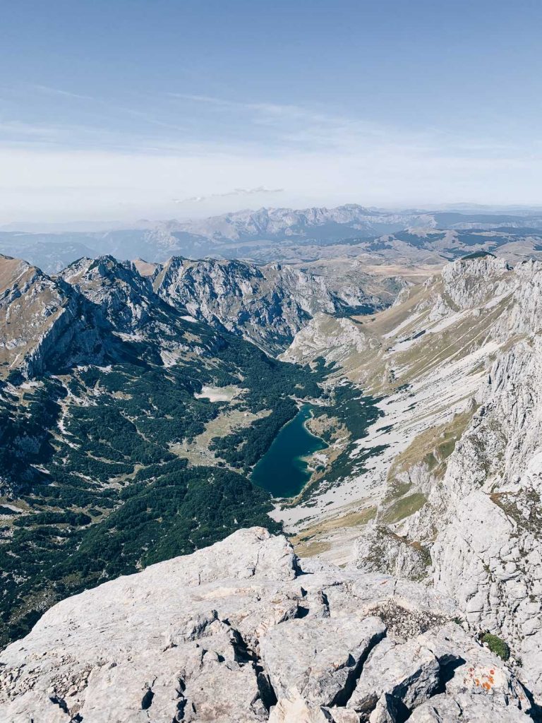 Durmitor Nationalpark Bobotov Kuk Veliko Skrcko Jezero Montenegro